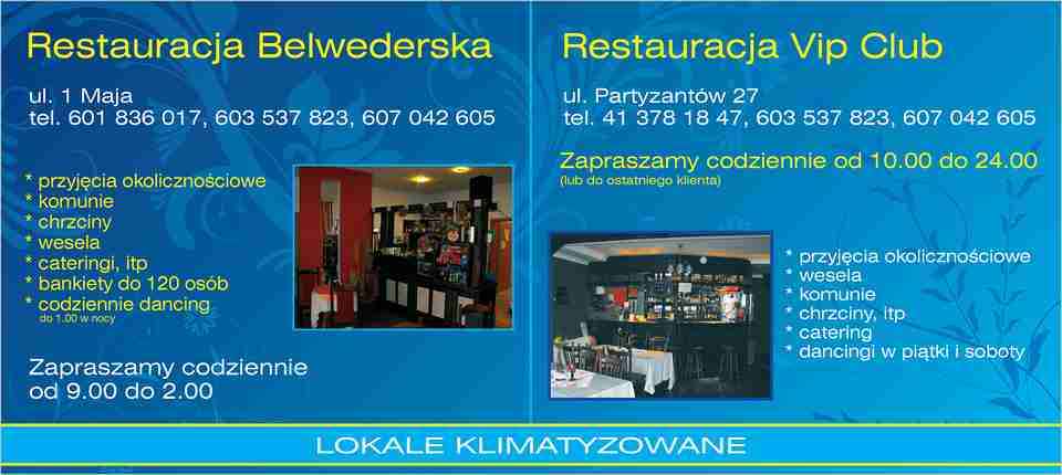 PHU "BARTEX" Mirosław Kumór - kawiarnia BUSKO-ZDRÓJ kawiarnia BUSKO-ZDRÓJ
